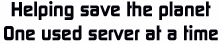 Save the planet