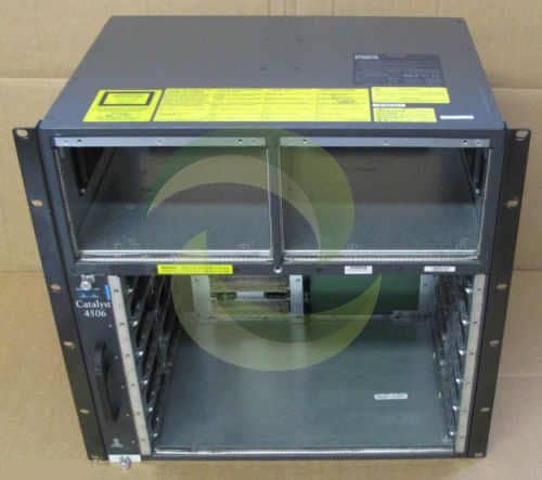 Cisco Catalyst WS-C4506 4506 6-Slot POE Ethernet Switch Chassis Cisco Catalyst WS-C4506 4506 6-Slot POE Ethernet Switch Chassis 400527854141