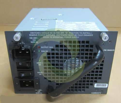 Cisco / Sony Catalyst PWR-C45-4200ACV - 1050W Power Supply Unit APS 200 Cisco / Sony Catalyst PWR-C45-4200ACV &#8211; 1050W Power Supply Unit APS 200 400567257237