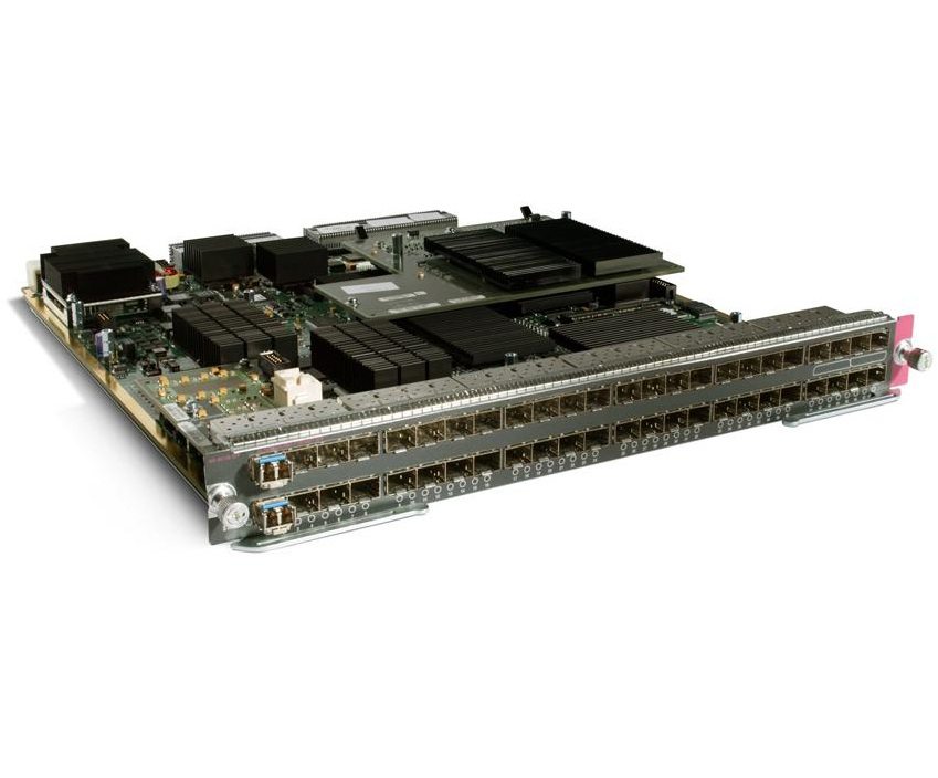 Cisco 48-Port 1 Gigabit SFP Fiber Ethernet Module with DFC4 - expansion module WS-X6848-SFP-2T Cisco 48-Port 1 Gigabit SFP Fiber Ethernet Module with DFC4 &#8211; expansion module WS-X6848-SFP-2T WS X6848 SFP 2T