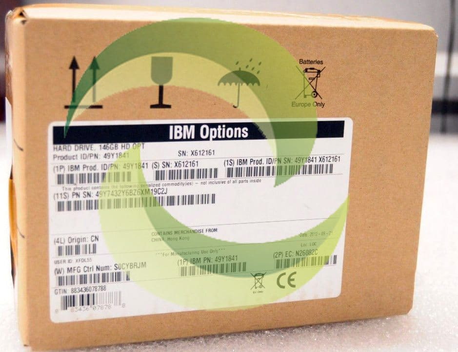IBM 1TB 7.2K SATA E-DDM 44X245 - 1814-4618 IBM 1TB 7.2K SATA E-DDM 44X245 &#8211; 1814-4618 ibm new box disk