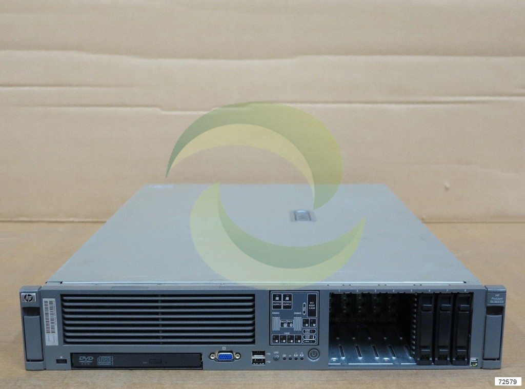 Refurbished DL385 HP ProLiant DL385 G5 2 Quad-Core 2.3GHz 32Gb RAM 2U Rack Mount Server 449764-421 200965109716 1024x759