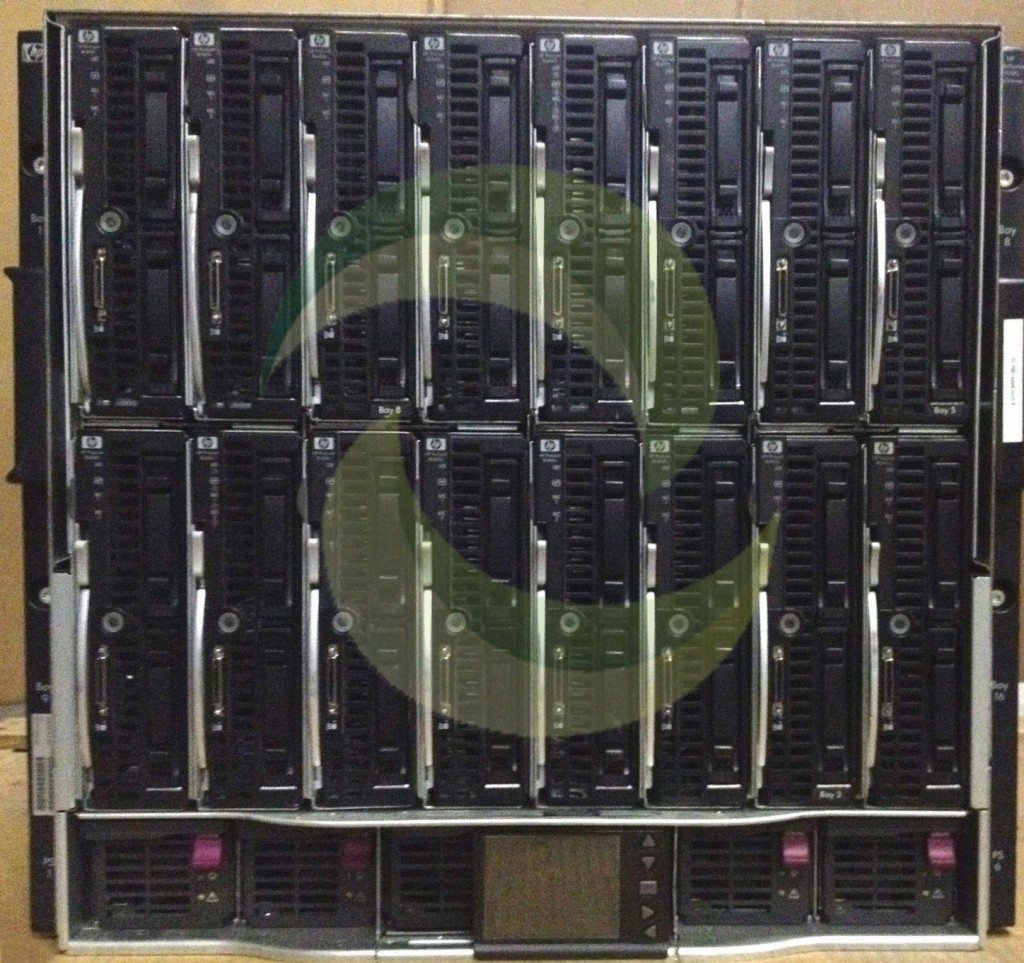 16 x HP ProLiant BL460c G6 Blade 32 x SIX-CORE X5650 1536Gb Memory Servers 16 x HP ProLiant BL460c G6 Blade 32 x SIX-CORE X5650 1536Gb Memory Servers 201018819764 1024x963