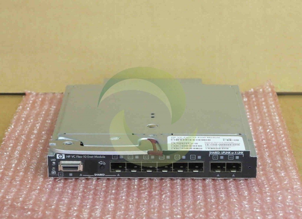 Refurbished 455880-B21 HP 455880-B21 Flex-10 10Gb 8x XFP Virtual Connect Ethernet Module 201187808196 1024x741