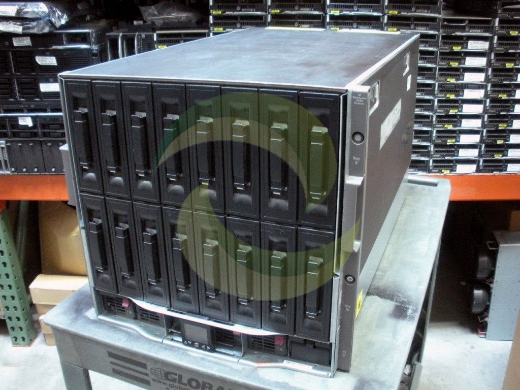 Refurbished BLc7000 HP BLc7000 Blade Chassis BLc BL c7000 403320-B22 Enclosure Generation2 Enclosure 360959803812 1024x768