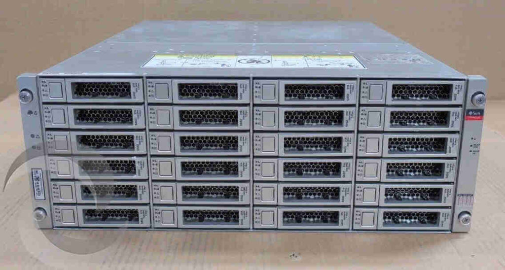SUN Oracle J4410 20 x 3TB SAS 4 x 73GB SAS Dual Power Supplies Tested ...