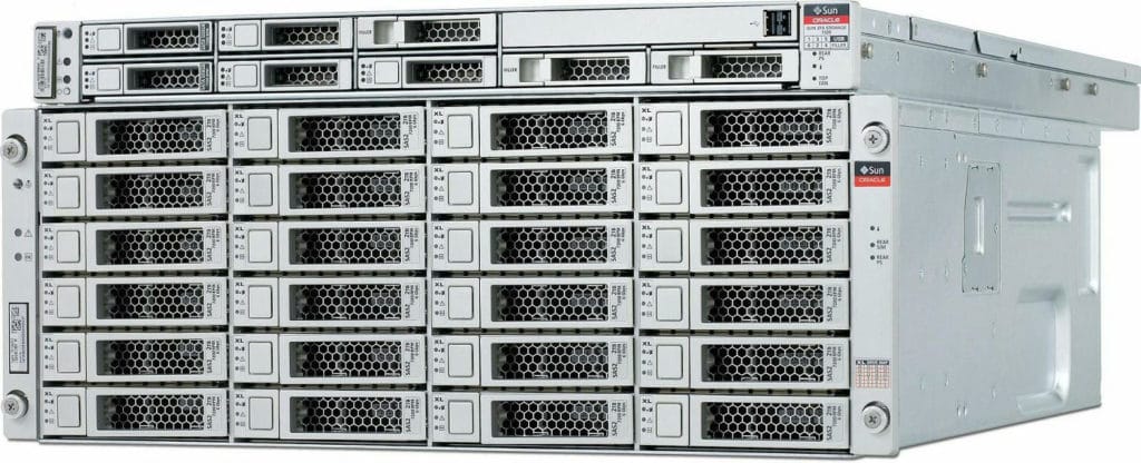 Oracle Sun Storage Drive DE2-24C 2x 6Gbps SAS-2 I/O Ctrl 24x 4TB disk drive ZFS Oracle Sun Storage Drive DE2-24C 2x 6Gbps SAS-2 I/O Ctrl 24x 4TB disk drive ZFS Oracle Sun Storage Drive DE2 24C 2x 6Gbps SAS 2 IO Ctrl 24x 4TB disk drive ZFS 1024x416