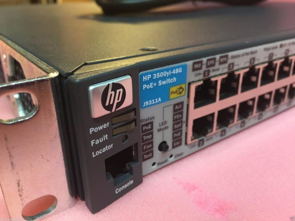 Refurbished J9311A Hp Procurve 3500yl-48G-PoE+ switch with rackear and power cord - Pricing & specs Refurbished J9311A Hp Procurve 3500yl-48G-PoE+ switch with rackear and power cord &#8211; Pricing &#038; specs s l1600