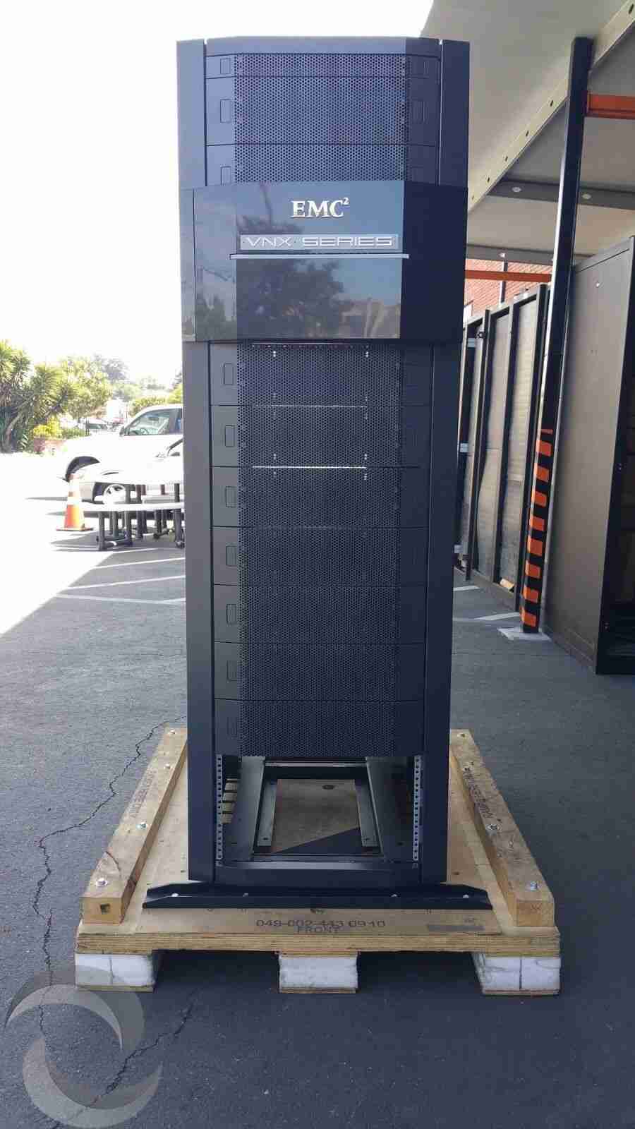 Dell EMC VNX 40U Server Rack Cabinet Enclosure w/Door+Side Panel+Wheels