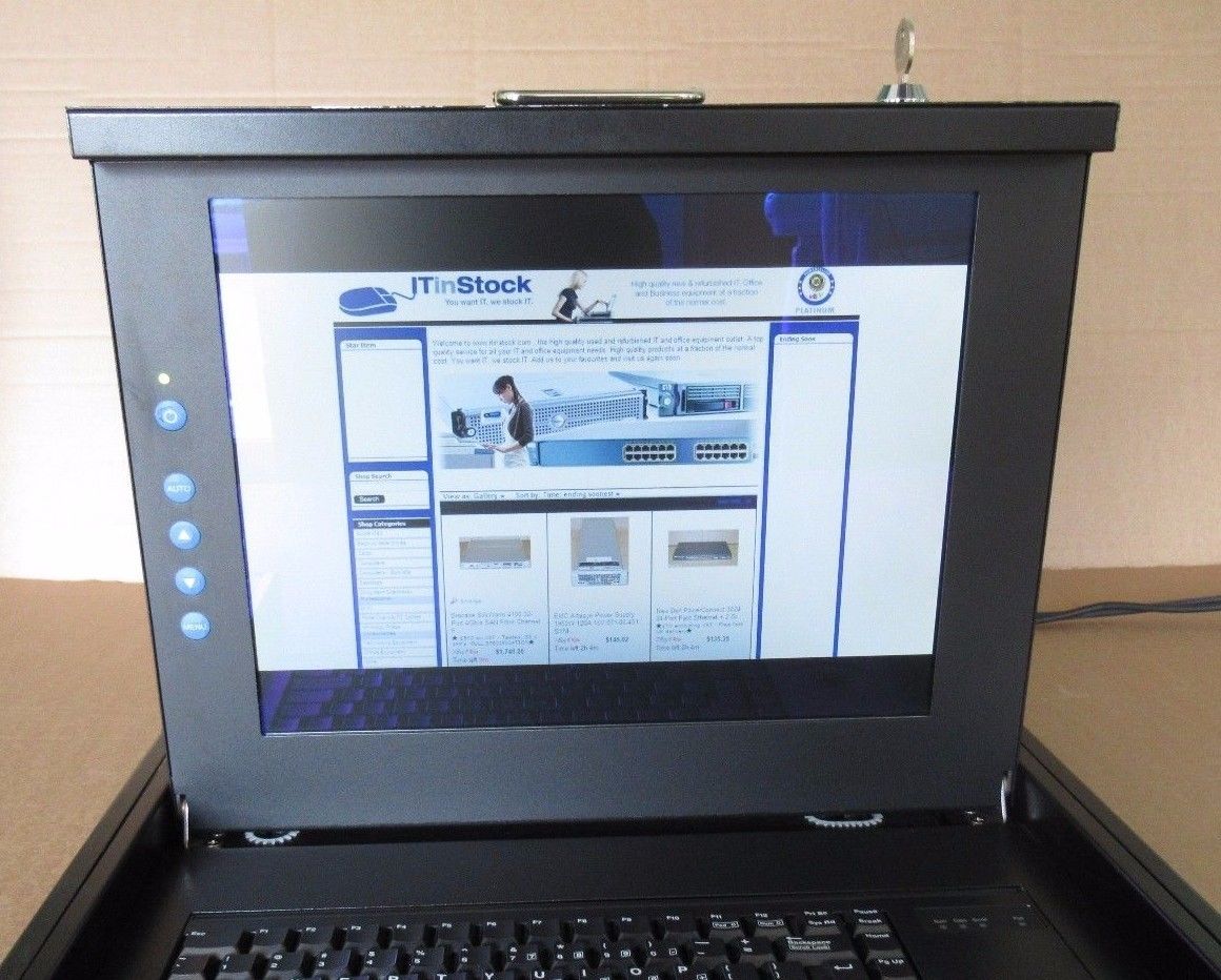 Dell EMC 091-000-081 Rack TFT Kontron 1U RoHS Keyboard Video Monitor with Rail RoHS Dell EMC 091-000-081 Rack TFT Kontron 1U RoHS Keyboard Video Monitor with Rail RoHS 1496691549 852 s l1600
