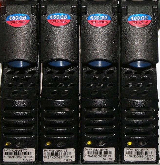 refurbished emc cx-4g10-400 10k 2/4gb 400gb ~ lot of 5 disk drives ~ clariion cx3 cx4 vmax Refurbished EMC CX-4G10-400 10K 2/4Gb 400GB Disk Drives ~ CLARiiON CX3 CX4 VMAX 1532304433 638 s l1600