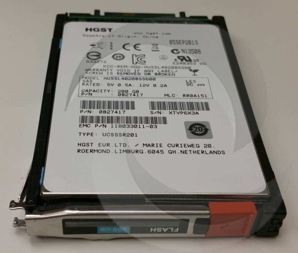 Refurbished EMC 200GB Flash SAS EFD V6-2S6F-200 Disk Drive 005050368 VNX Refurbished EMC 200GB Flash SAS EFD V6-2S6F-200 Disk Drive 005050368 VNX 1514699602 535 s l1600 1024x870